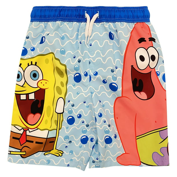 Spongebob bathing suit boxer blue